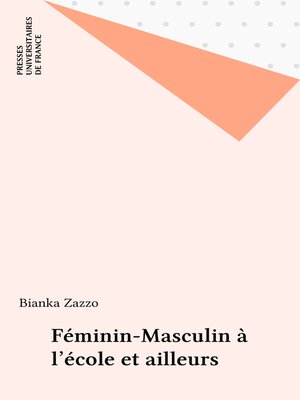 cover image of Féminin-Masculin à l'école et ailleurs
